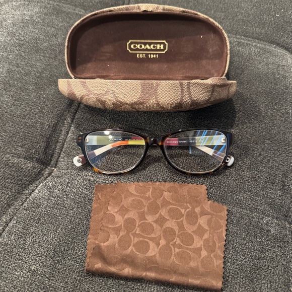 Coach HC 6012A (Dakota) Eyeglasses Frames 5001 (Dark Tortoise) 49-15-135 72 - Picture 1 of 5